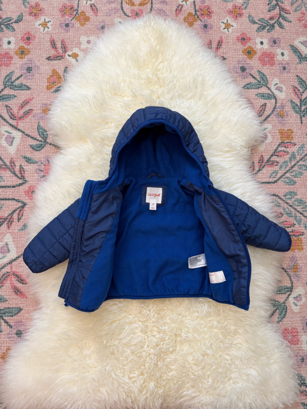 Cat & Jack Baby Puffer Jacket - Picture 5 of 7